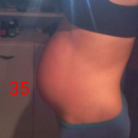 Живот в 29 недель беременности фото