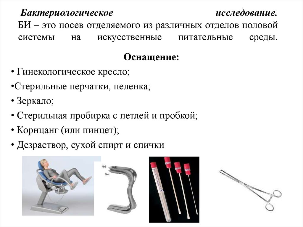 Применение в гинекологии