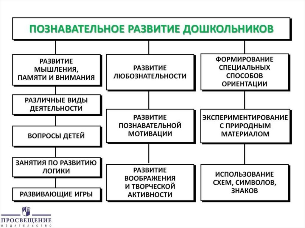 Проекты познавательного развития дошкольников. Компоненты познавательного развития детей дошкольного возраста. Формы познавательной деятельности дошкольников. Задачи познавательного развития дошкольников.