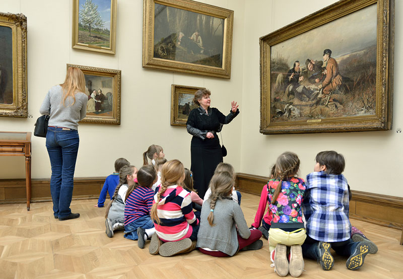 Экскурсия в музее для детей