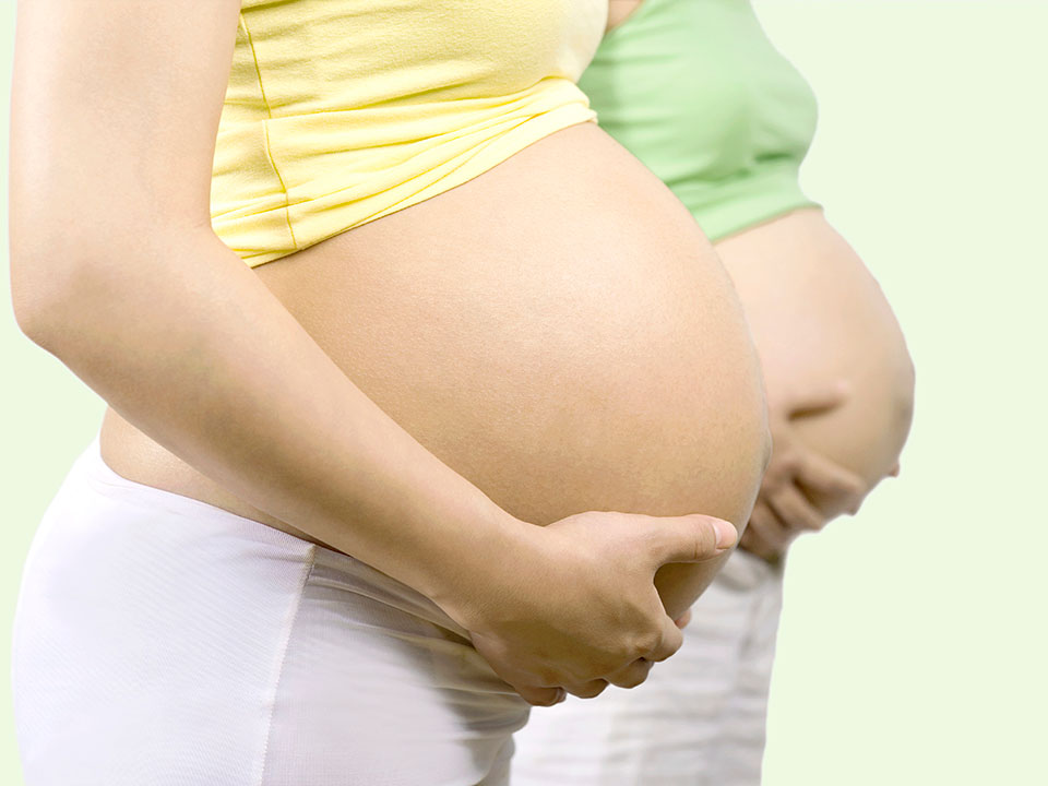 Боли внизу живота на 37 неделе беременности. 37 неделя коричневые
