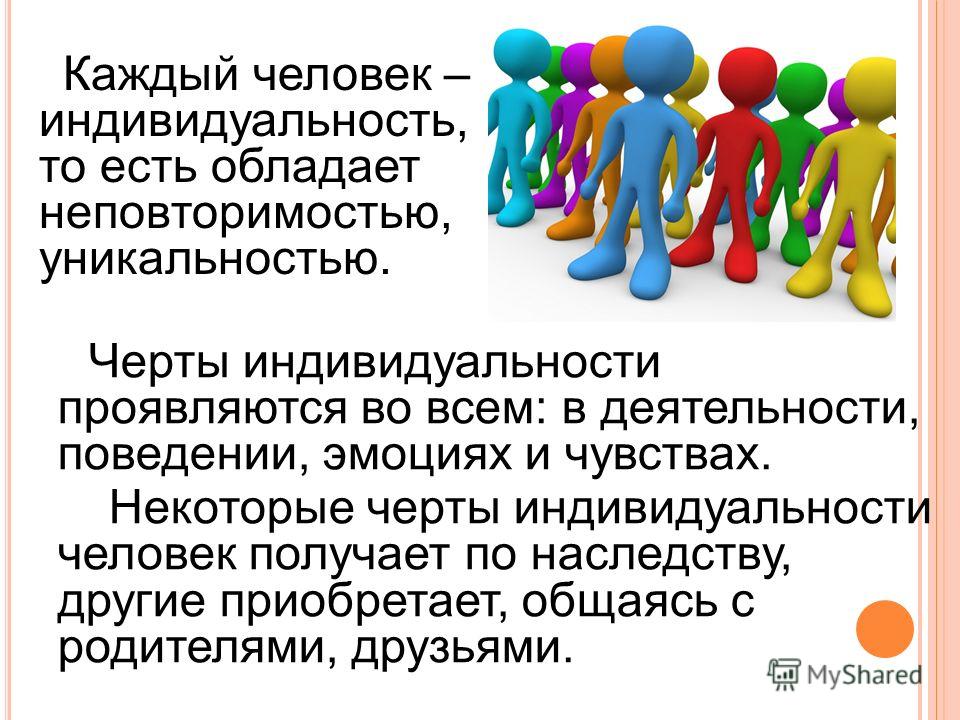 Презентация человек личность 6 класс обществознание презентация