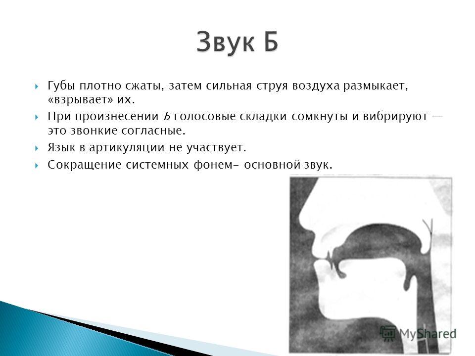 Уточнение артикуляции звуков в слуховом и произносительном плане