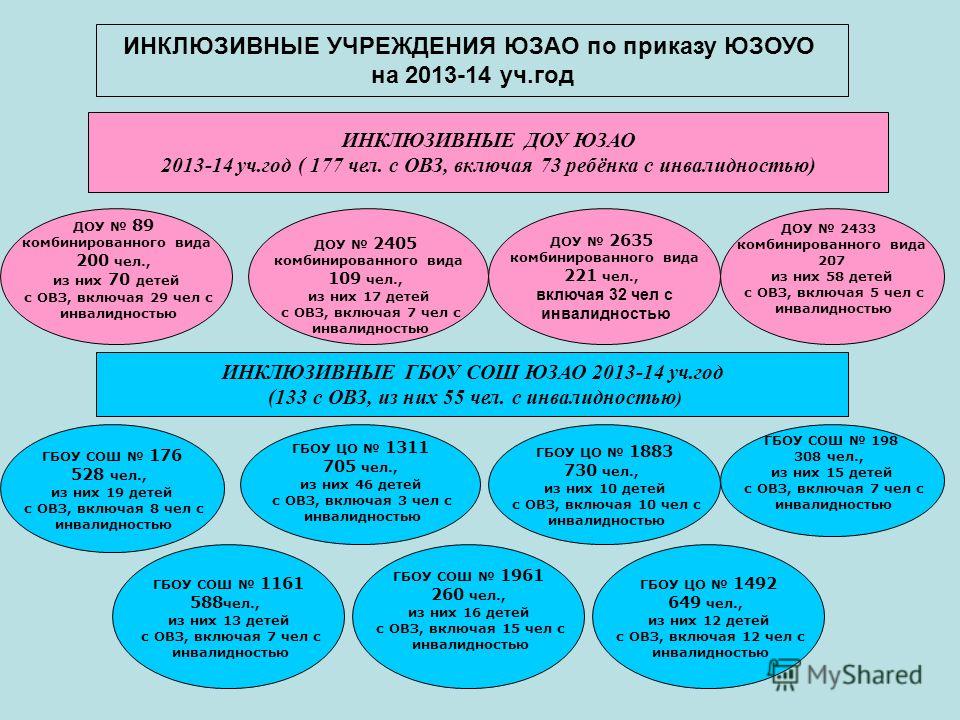 Деятельность ребенка с овз