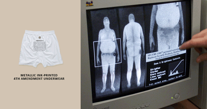 Рентген сквозь одежду