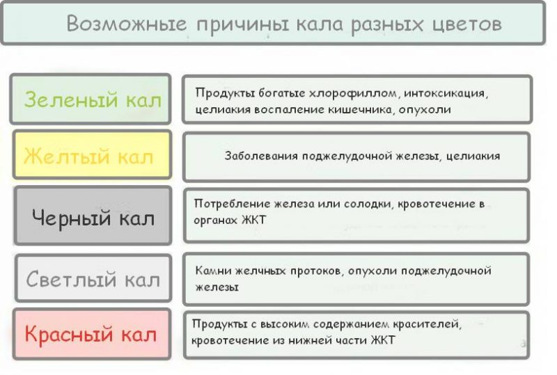 Цвет каша желтый у ребенка