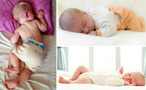 Как должен лежать новорожденный фото