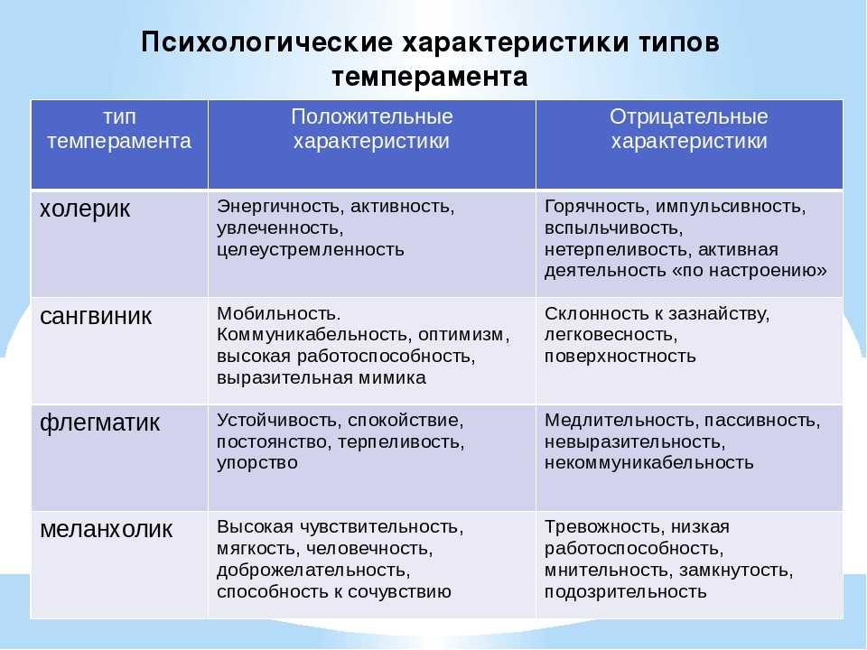 Презентация на тему типы личности