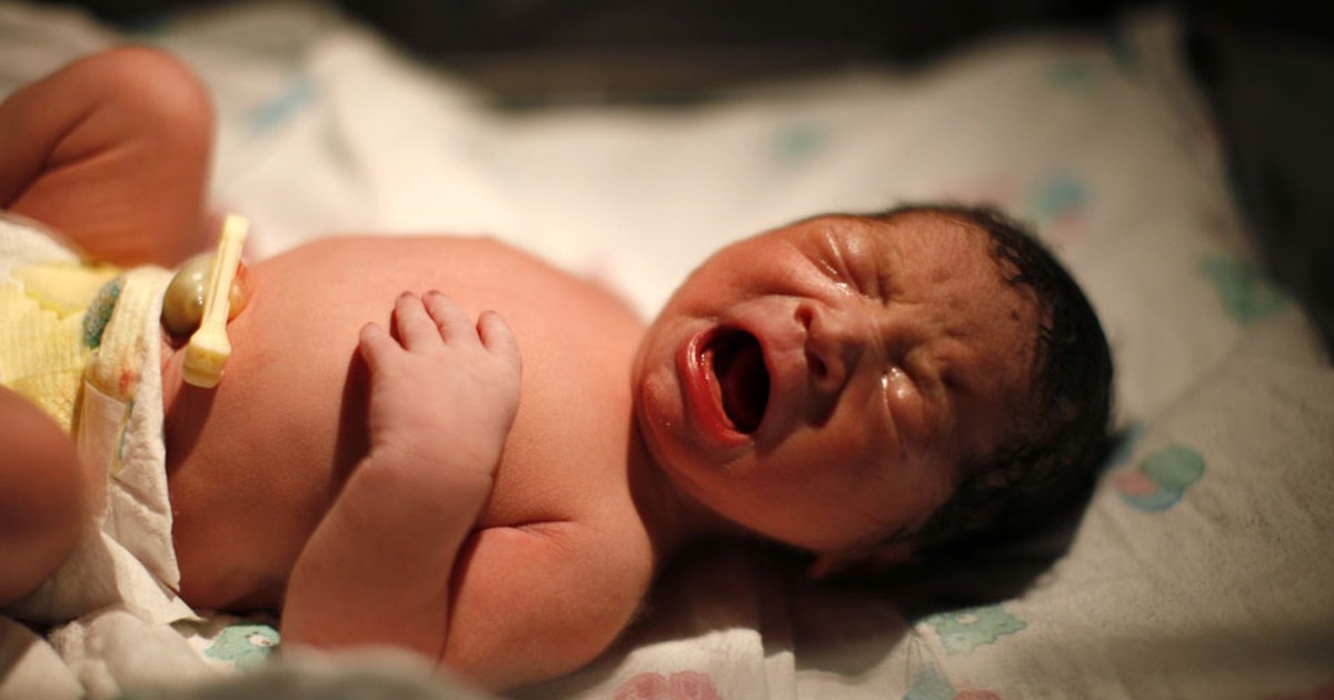 Первое фото новорожденного