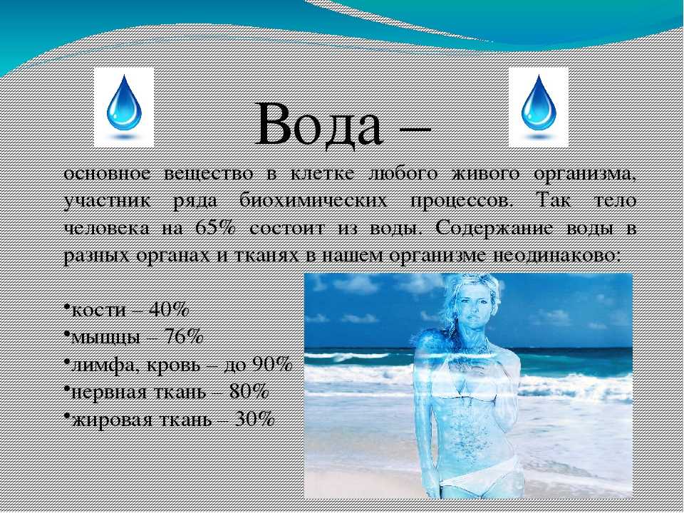 Здоровье вода состав
