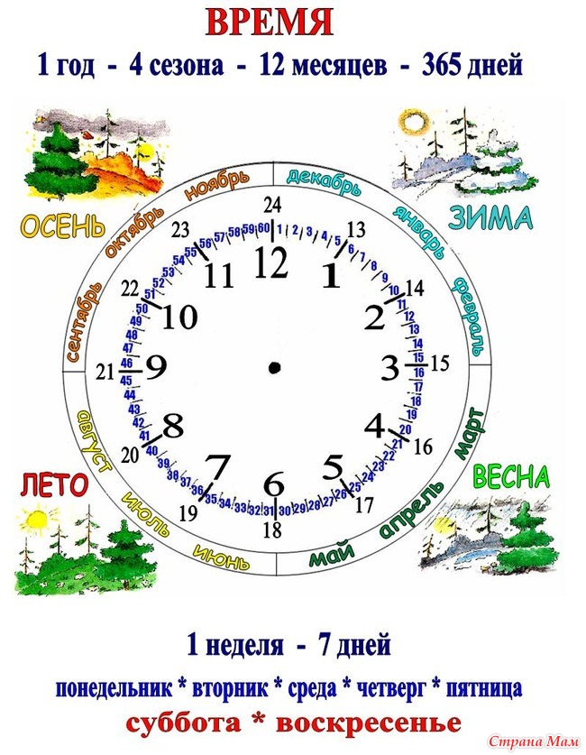 Как определить название часов