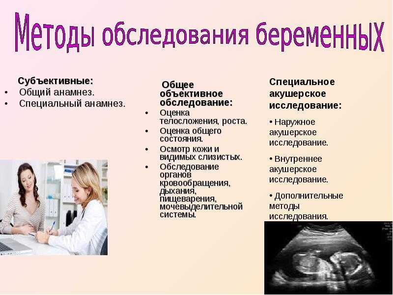 Методы обследования в акушерстве презентация