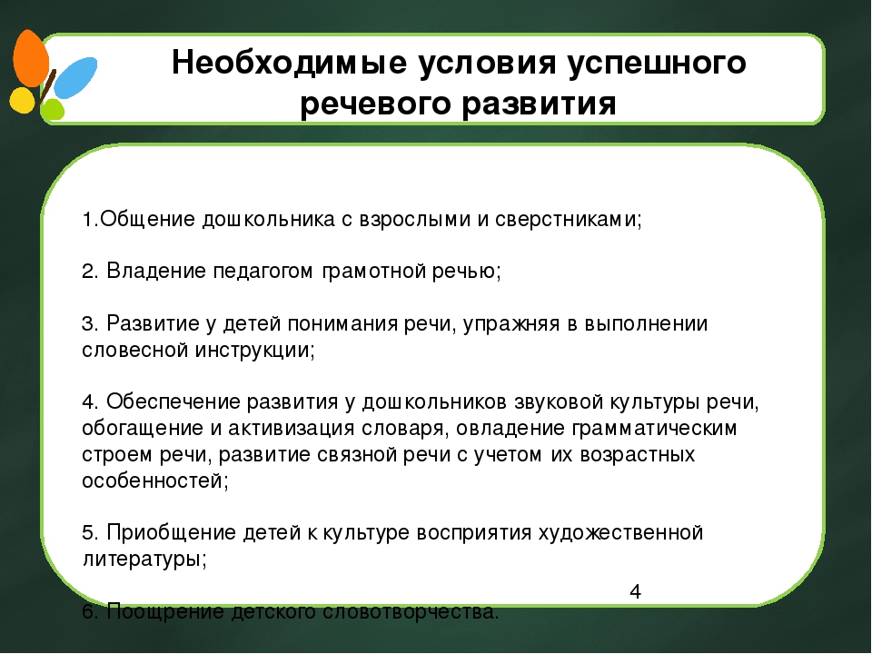 Условия развития общения. Условия речевого развития детей дошкольного возраста. Условия развития речи дошкольников. Условия успешного речевого развития. Предпосылки формирования речи у детей.