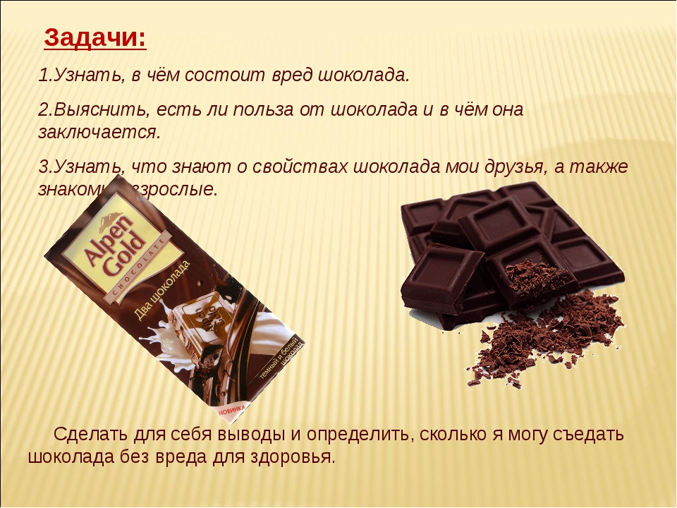 Какой шоколад можно есть
