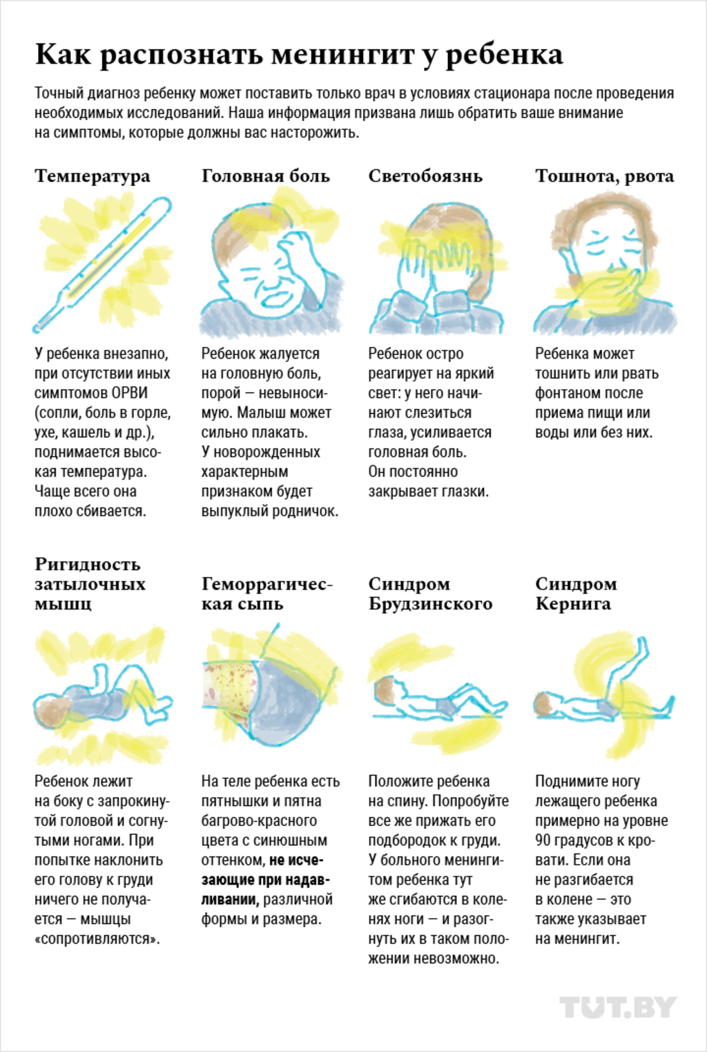 Как распознать менингит у ребенка: Советы доктора Комаровского