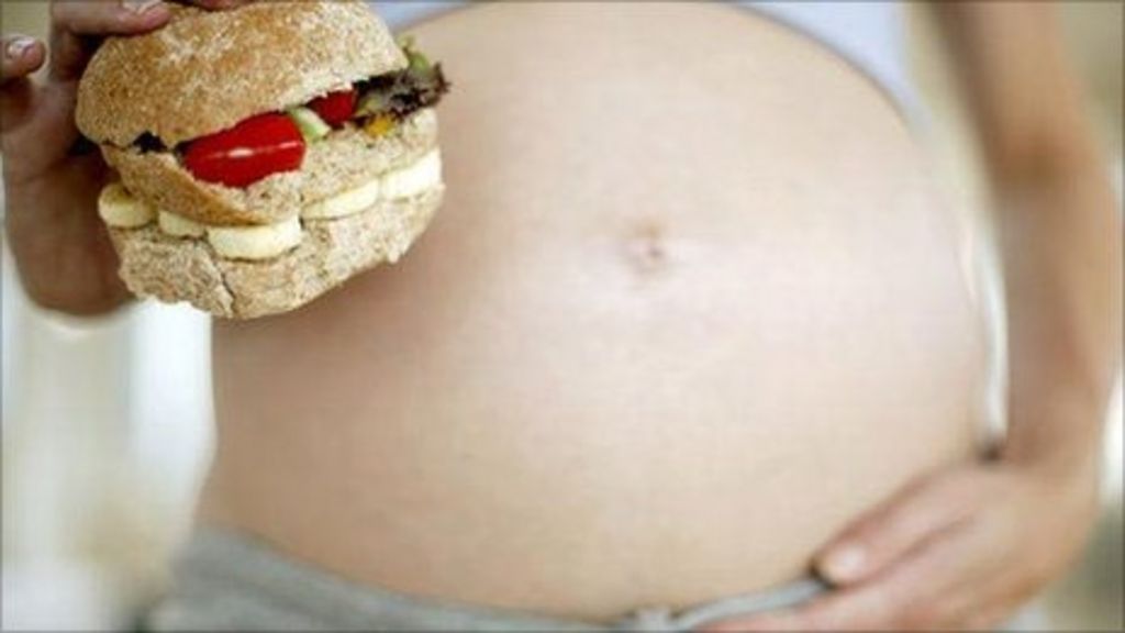 Аппетит перед родами. Переедание живот. Ожирение у беременных.