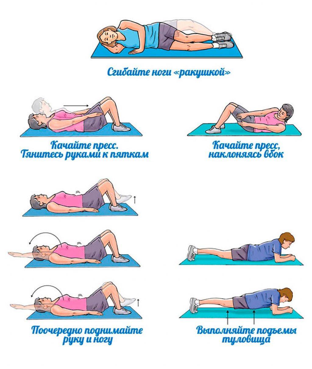 Как нужно лежать после. Упражнения для похудения после кесарева. Комплекс упражнений после кесарева сечения. Эффективные упражнения для живота. Комплекс упражнений для убирания живота.