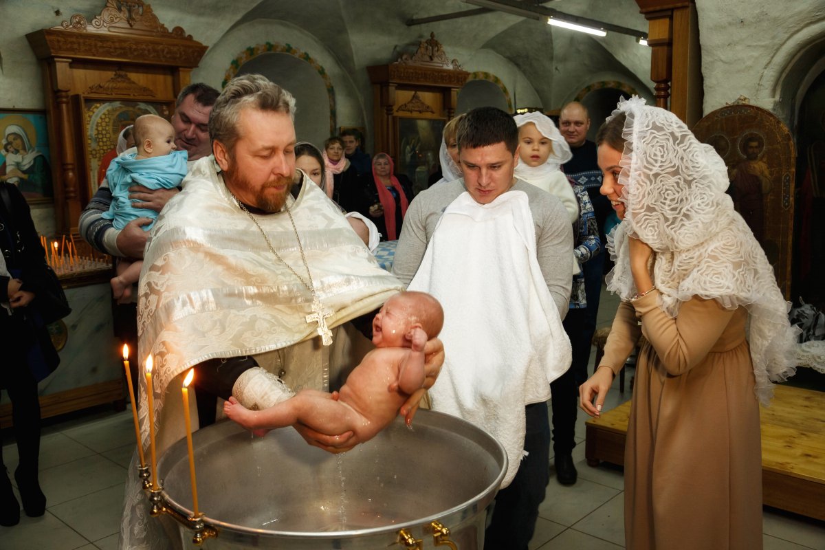 Таинство крещения ребенка в православной церкви