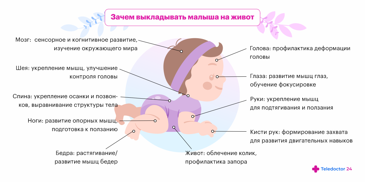 Во сколько новорожденный держит голову: Секреты развития малыша